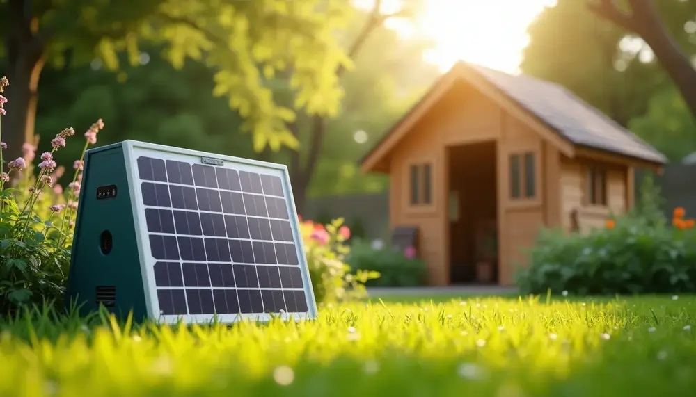 Die besten Nutzungsmöglichkeiten für einen Solargenerator für Gartenhaus