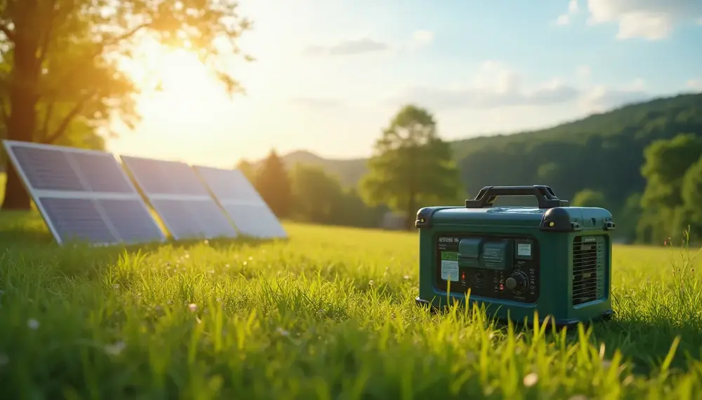 Entdecken Sie die Kraft der Natur mit einem Nature Solar Generator