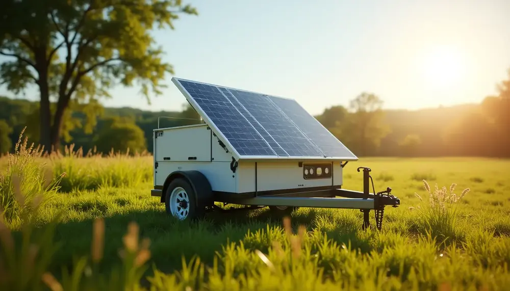 Unabhängigkeit unterwegs: Der Solar Generator Trailer im Fokus