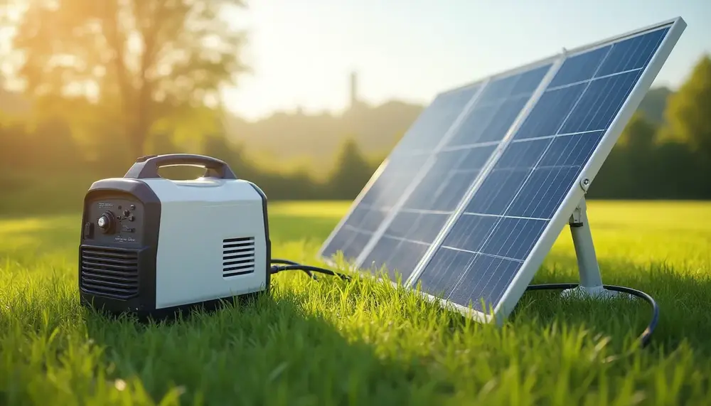 viel-leistung-mit-nur-einem-geraet-solargenerator-mit-panel-1000-watt